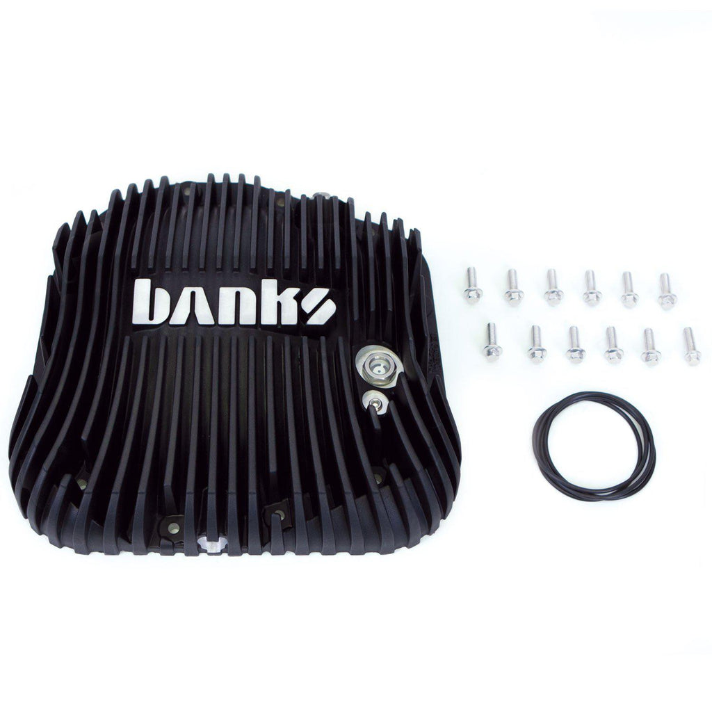 1985-2019 Powerstroke Ram Air Black Ops Differential Cover (19258)
