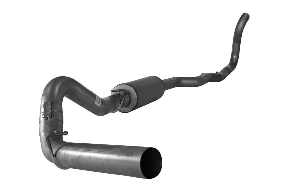 1989-1993 Cummins 4" Turbo Back Exhaust w/ Muffler (411110 / 412119)
