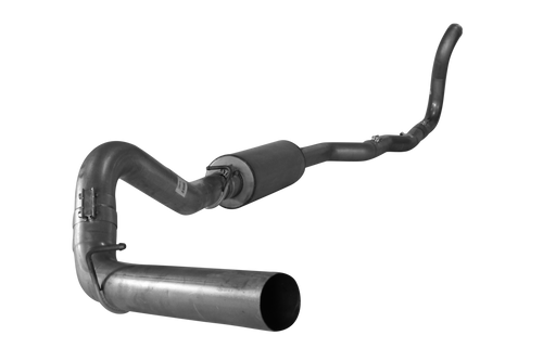 1989-1993 Cummins 4" Turbo Back Exhaust w/ Muffler (411110 / 412119)