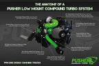 1994-1998 Cummins Low Mount Compound Turbo System (PDC9498LM)