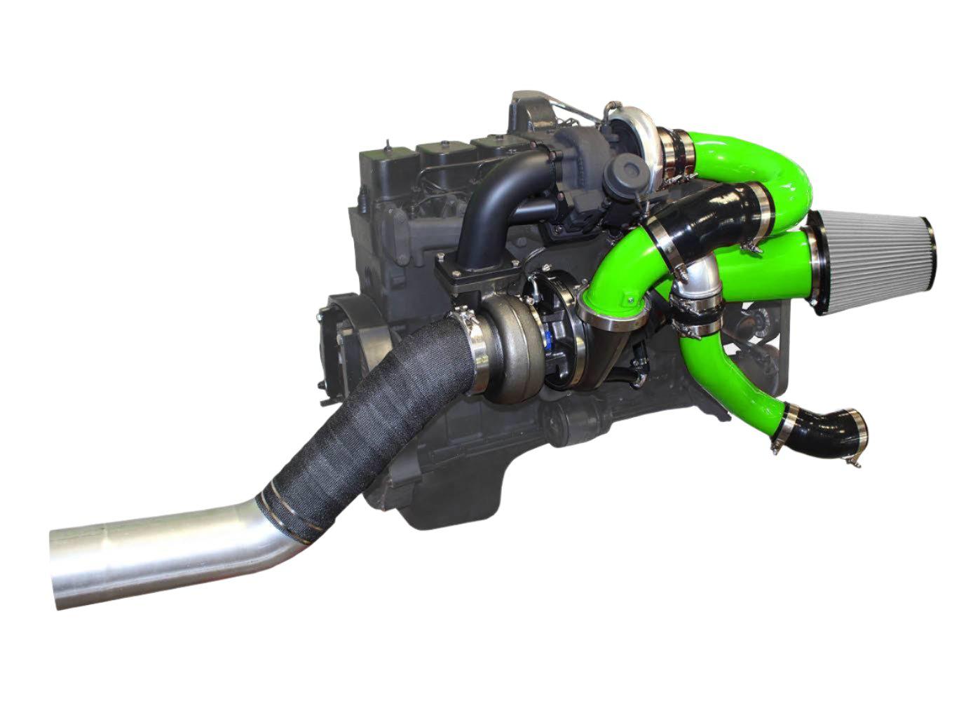 1994-1998 Cummins Low Mount Compound Turbo System (PDC9498LM)