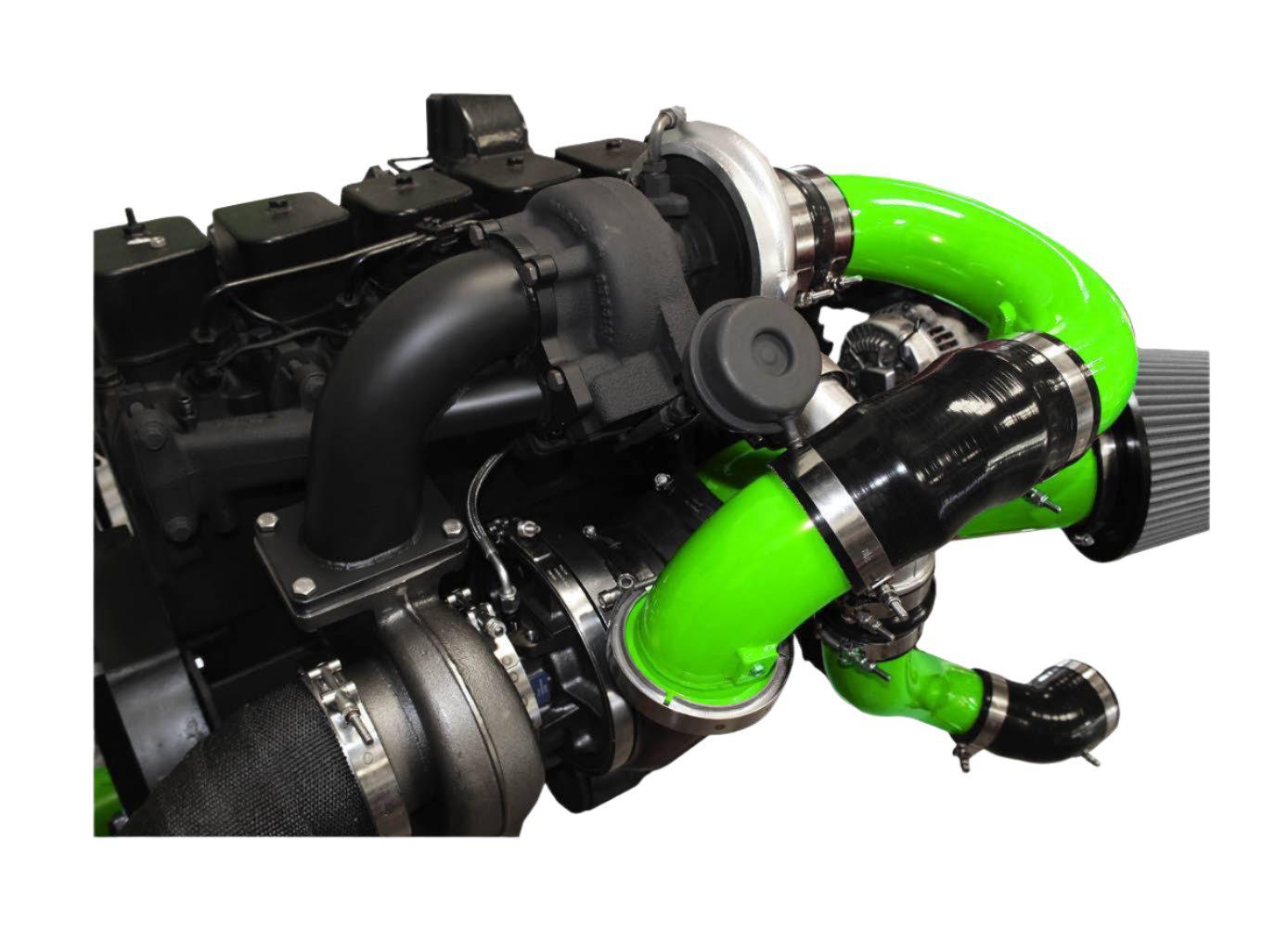 1994-1998 Cummins Low Mount Compound Turbo System (PDC9498LM)
