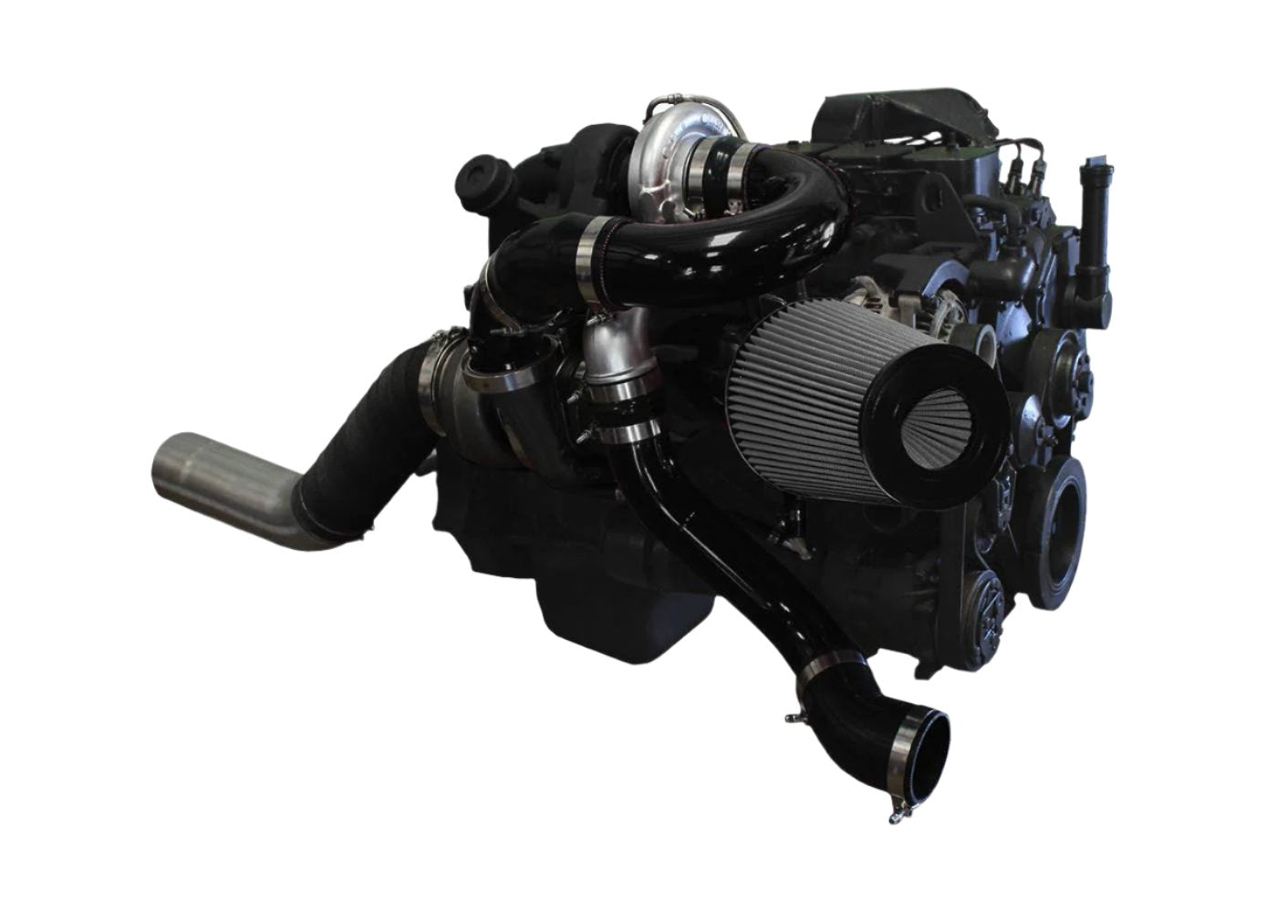 1994-1998 Cummins Low Mount Compound Turbo System (PDC9498LM)