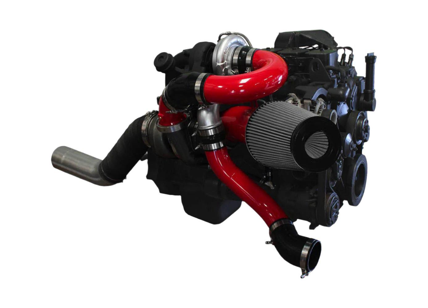 1994-1998 Cummins Low Mount Compound Turbo System (PDC9498LM)