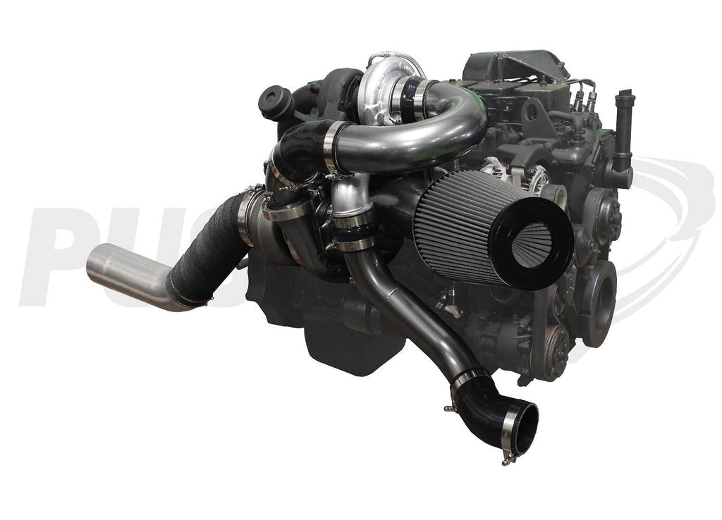 1994-1998 Cummins Low Mount Compound Turbo System (PDC9498LM)