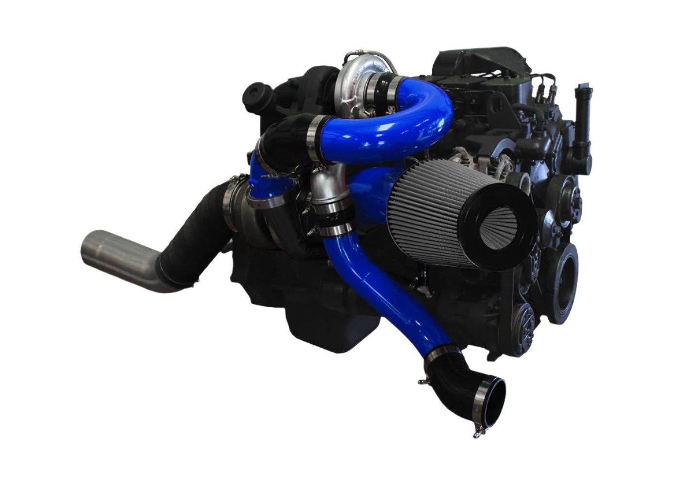 1994-1998 Cummins Low Mount Compound Turbo System (PDC9498LM)