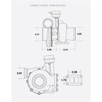1994-2002 Cummins Borg Warner S300GX 57/65.80 (BW-174430)