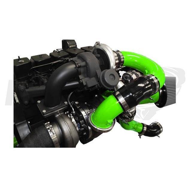 1998-2002 24V Cummins Low Mount Compound Turbo System (PDC9802LM)