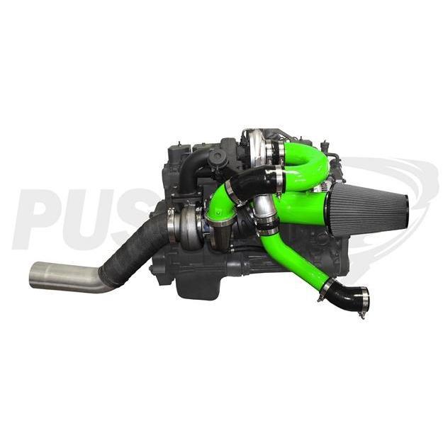 1998-2002 24V Cummins Low Mount Compound Turbo System (PDC9802LM)