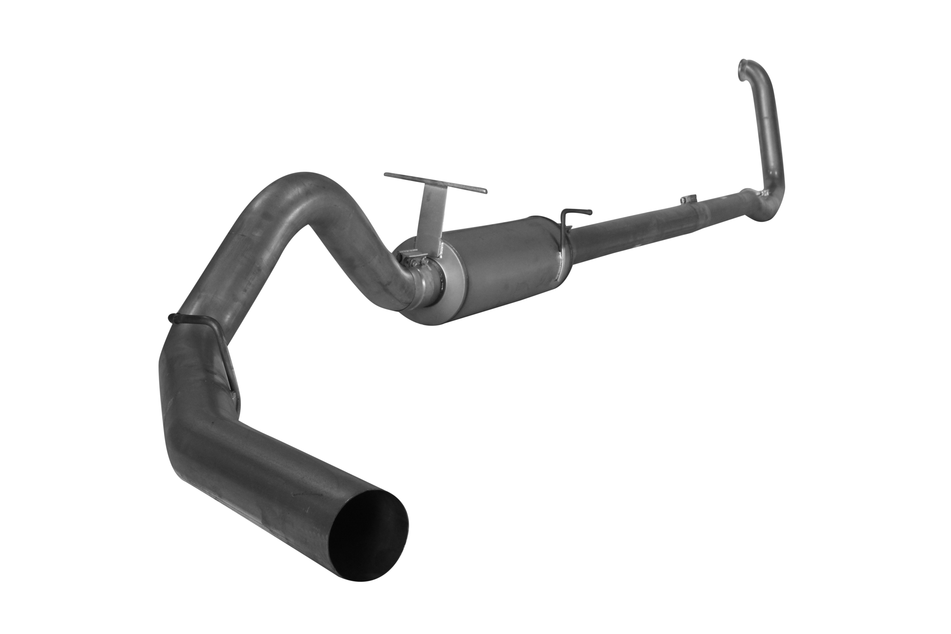 1999-2002 Powerstroke 4" Turbo Back Exhaust w /  Muffler (421110 / 422127)