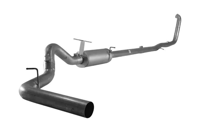 1999-2002 Powerstroke C&C 4" Turbo Back Exhaust w/ Muffler (421113)
