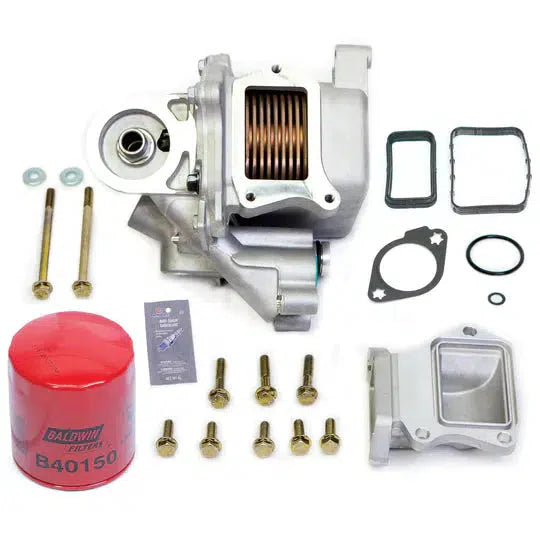 2001-2007 & 2011-2019 Duramax Oil Cooler Upgrade Kit (13252)