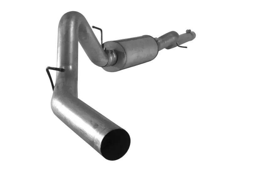 2001-2007 Duramax 4" Cat Back Exhaust System w /  Muffler (431108 / 432119)