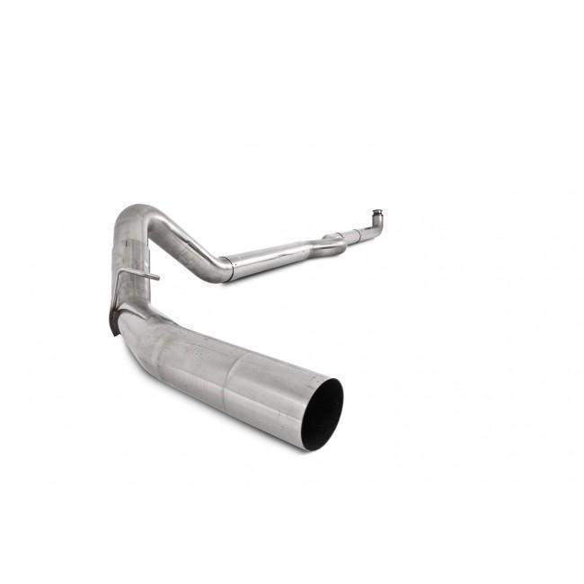 2001-2007 Duramax 4" Down Pipe Back Exhaust - No Muffler (S6004PLM)