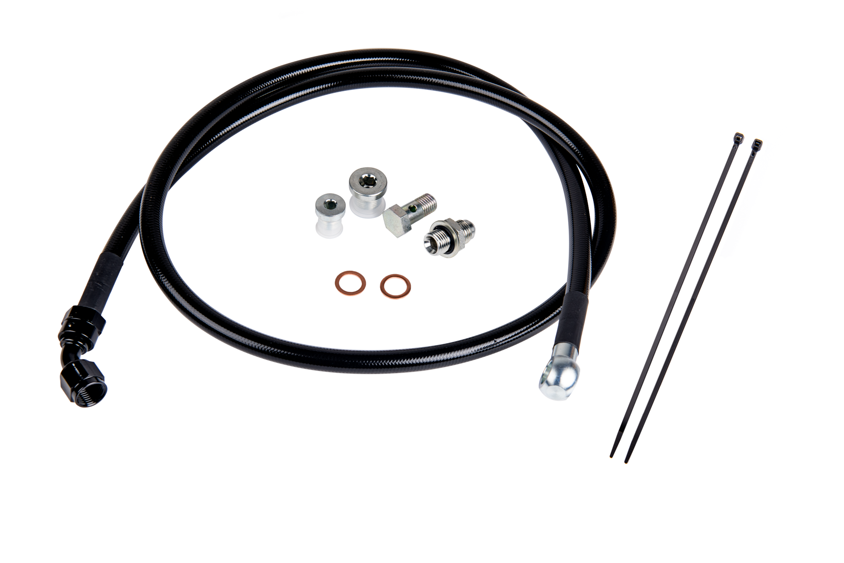 2001-2016 Duramax Remote Turbo Oil Feed Line Kit (FPE-DTFL-0116)