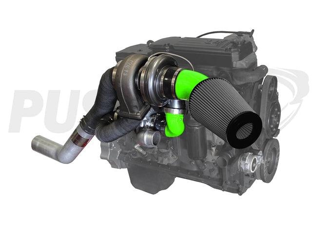 2003-2007 Cummins High Mount Pusher Compound Turbo System (PDC0307HM)