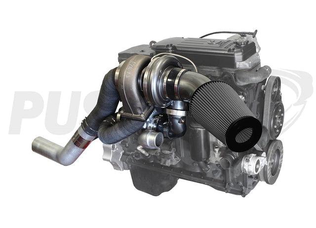 2003-2007 Cummins High Mount Pusher Compound Turbo System (PDC0307HM)