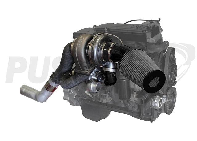 2003-2007 Cummins High Mount Pusher Compound Turbo System (PDC0307HM)