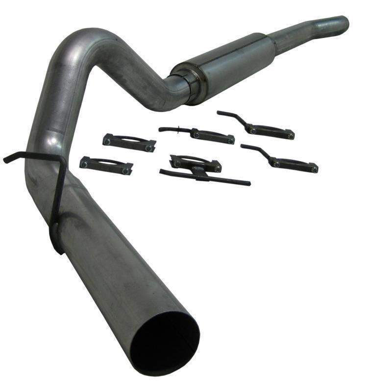 2003-2007 Powerstroke 4" Cat-Back Exhaust System w/ Muffler (S6208P)