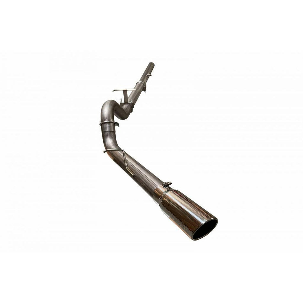 2003-2007 Powerstroke 4" Stainless Steel CAT-Back Exhaust System No Muffler SS (SD-6.0EX403)