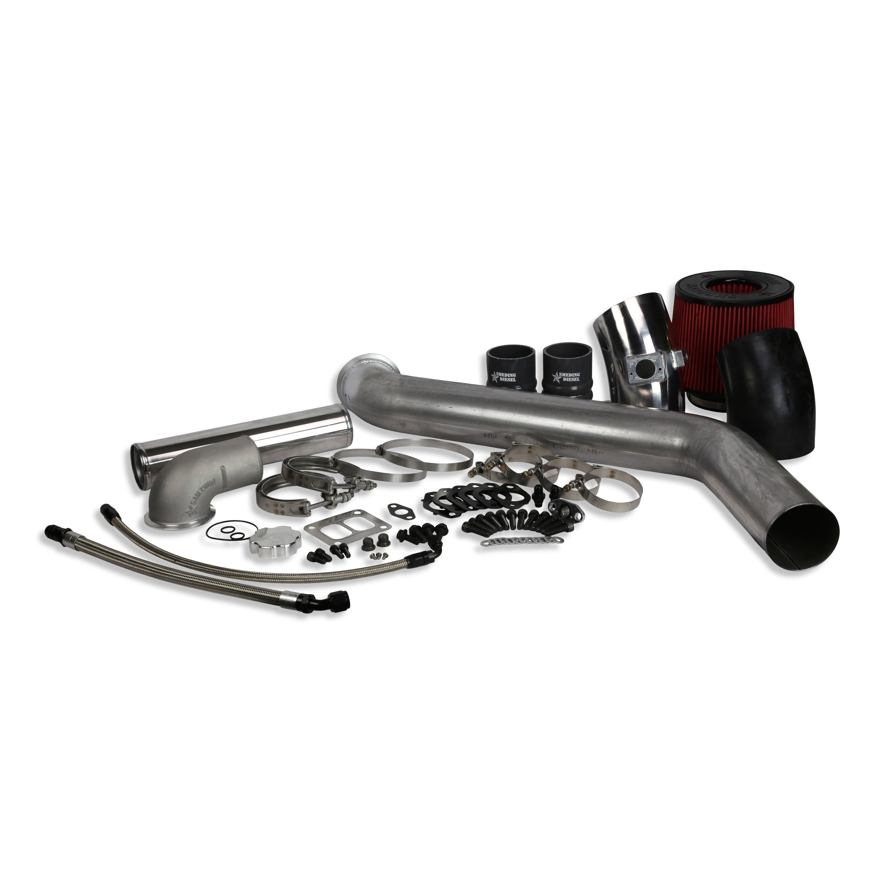 2003-2012 Cummins S400 Second Gen Piping Kit No Turbo No Manifold (S403072GPKHX)