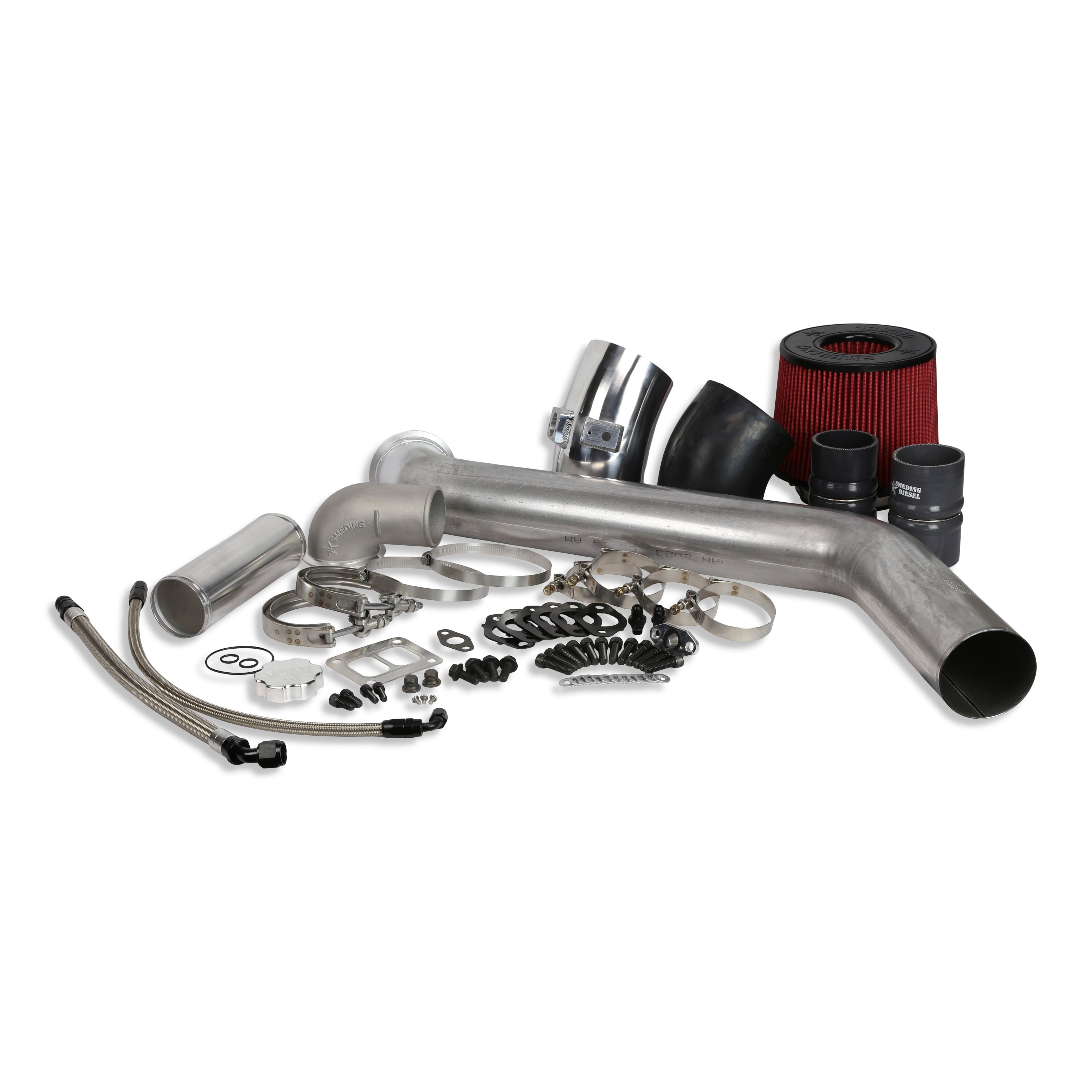 2003-2012 Cummins S400 Second Gen Piping Kit No Turbo No Manifold (S403072GPKHX)