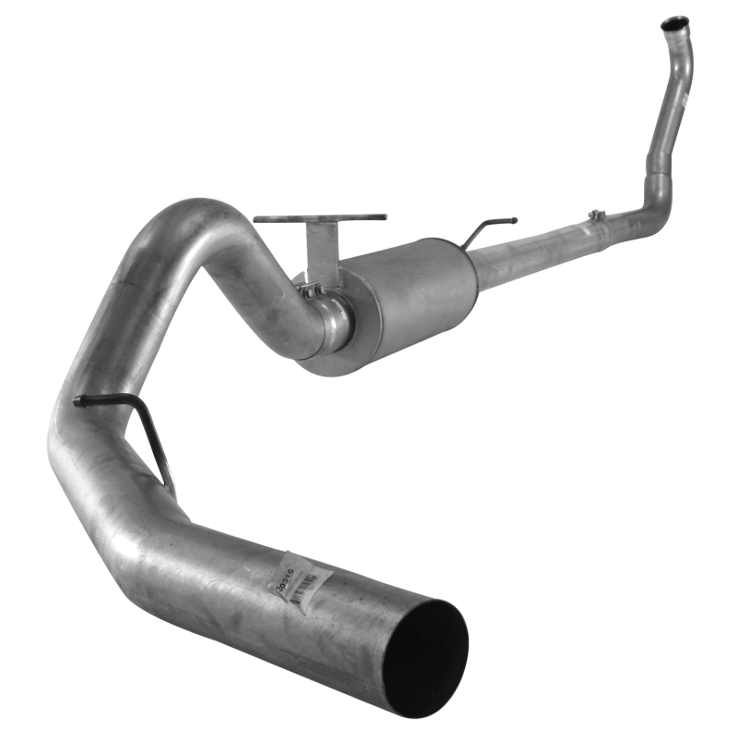 2003.5-2007 Powerstroke 4" Turbo Back Exhaust System w/ Muffler (421020)