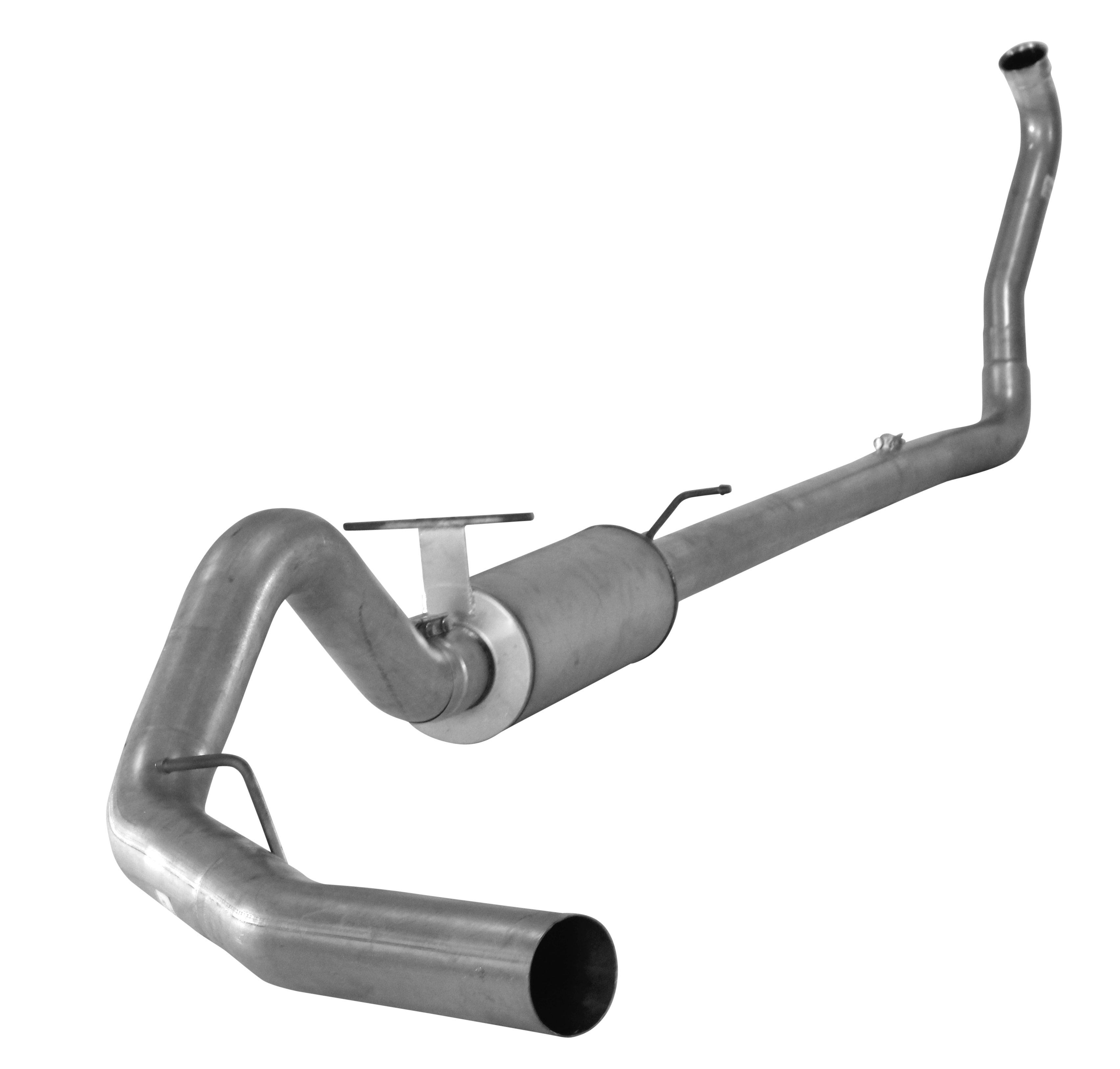 2003.5-2007 Powerstroke 4" Turbo Back Exhaust System w /  Muffler (521009)