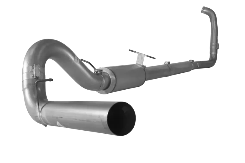 2003.5-2007 Powerstroke 5" Turbo Back Exhaust System w /  Muffler (521010 / 522008)
