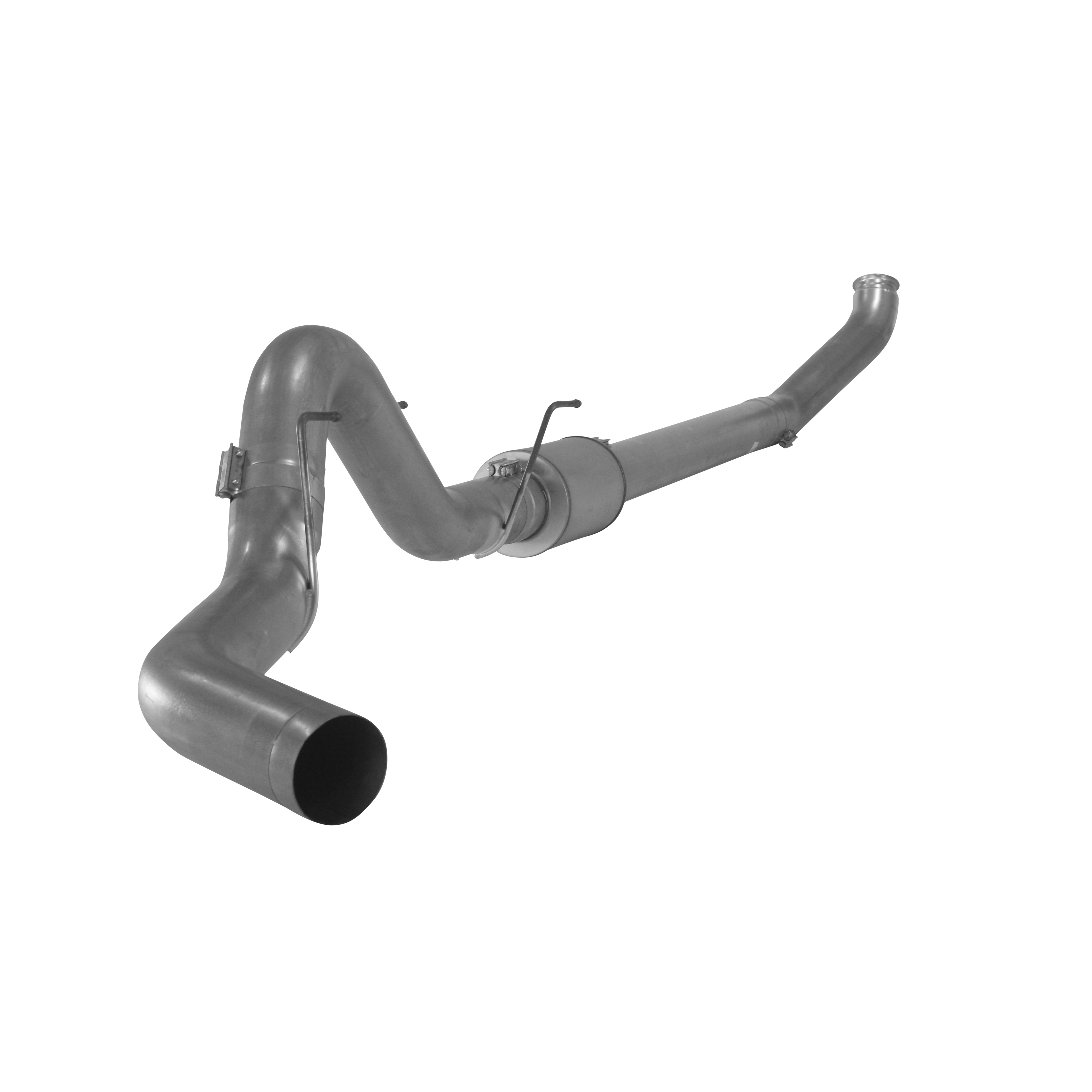 2004.5-2007 Cummins 4" Turbo Back Exhaust System w/ Muffler (411026 / 412026)