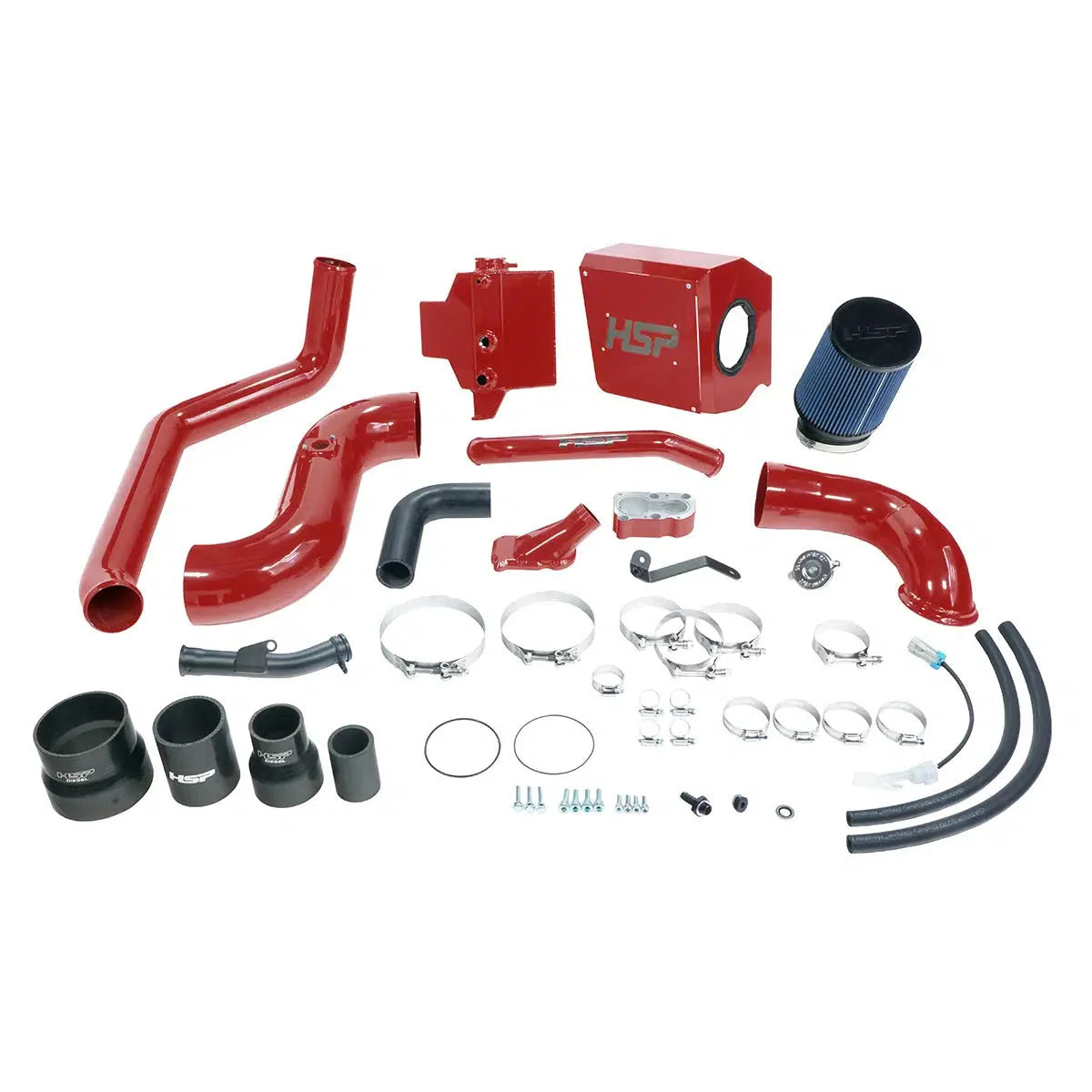 2006-2007 Duramax Deluxe No Bridge / Cold Side Bundle Kit (HSP-D-394-HSP)