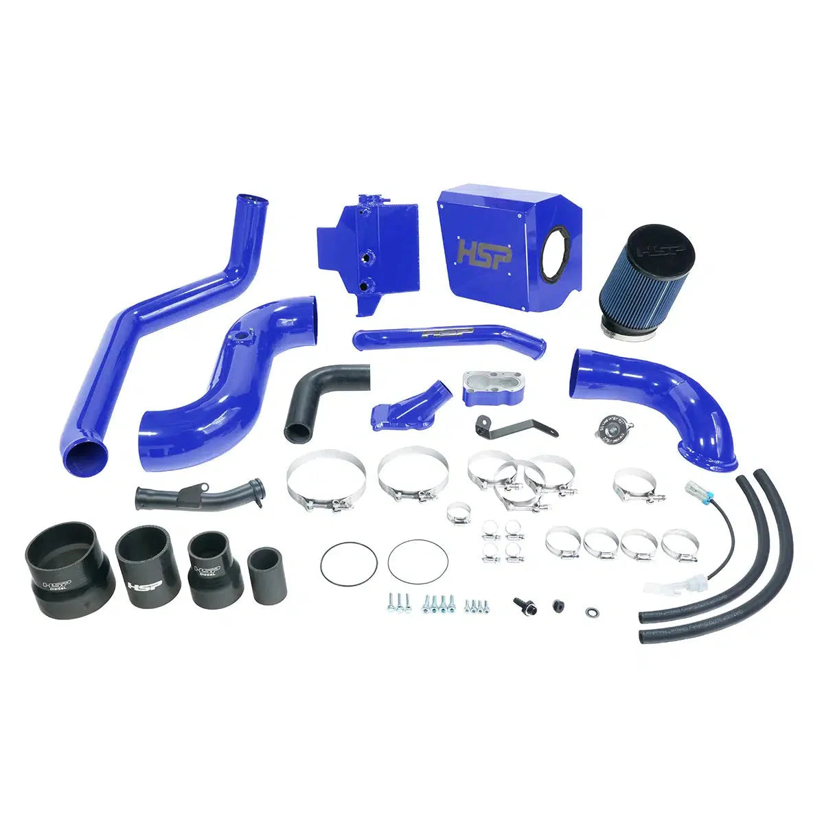 2006-2007 Duramax Deluxe No Bridge / Cold Side Bundle Kit (HSP-D-394-HSP)