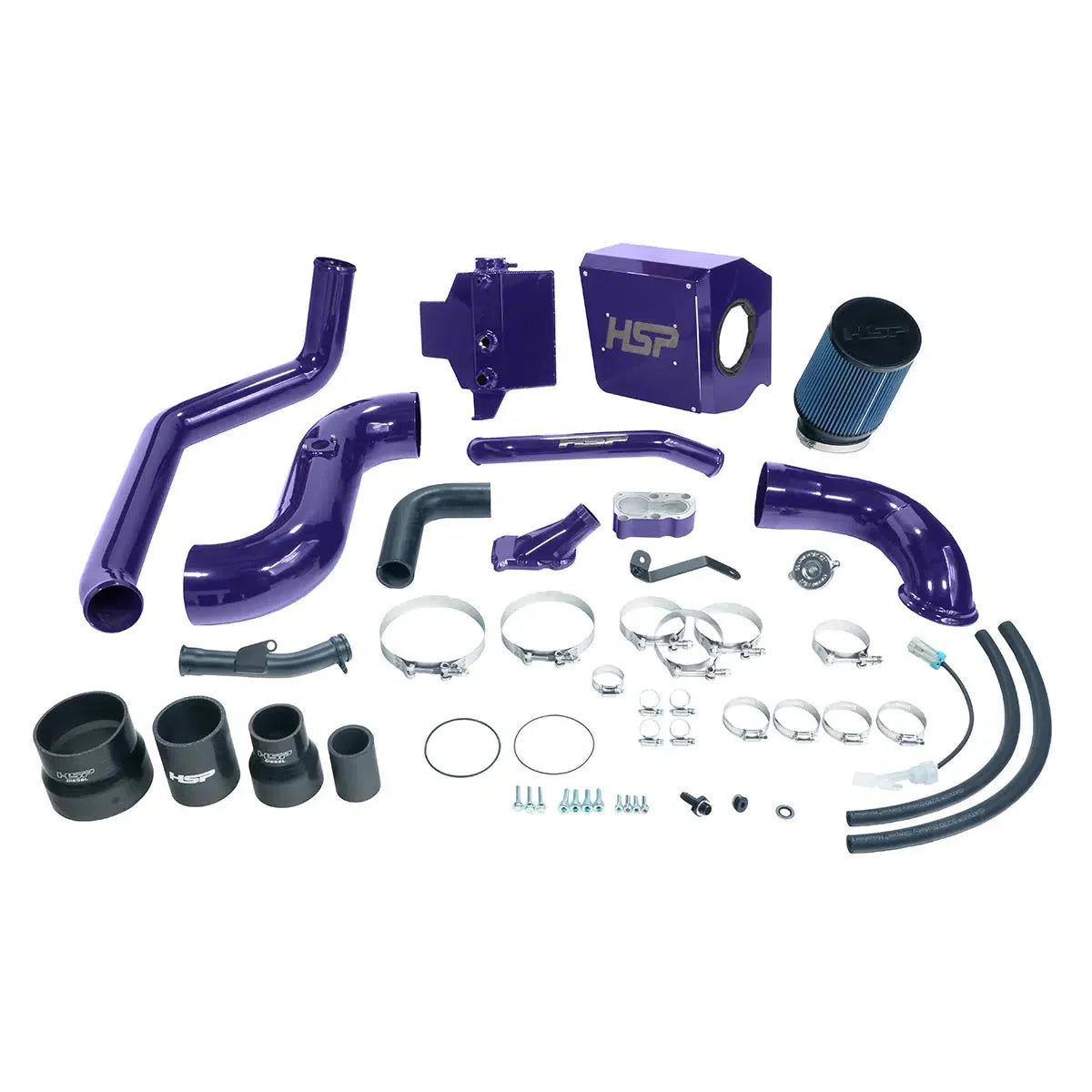 2006-2007 Duramax Deluxe No Bridge / Cold Side Bundle Kit (HSP-D-394-HSP)