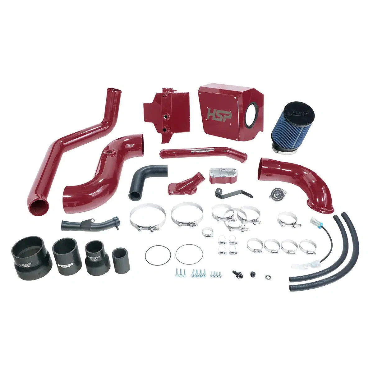 2006-2007 Duramax Deluxe No Bridge / Cold Side Bundle Kit (HSP-D-394-HSP)