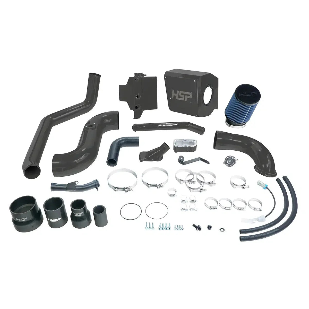 2006-2007 Duramax Deluxe No Bridge / Cold Side Bundle Kit (HSP-D-394-HSP)