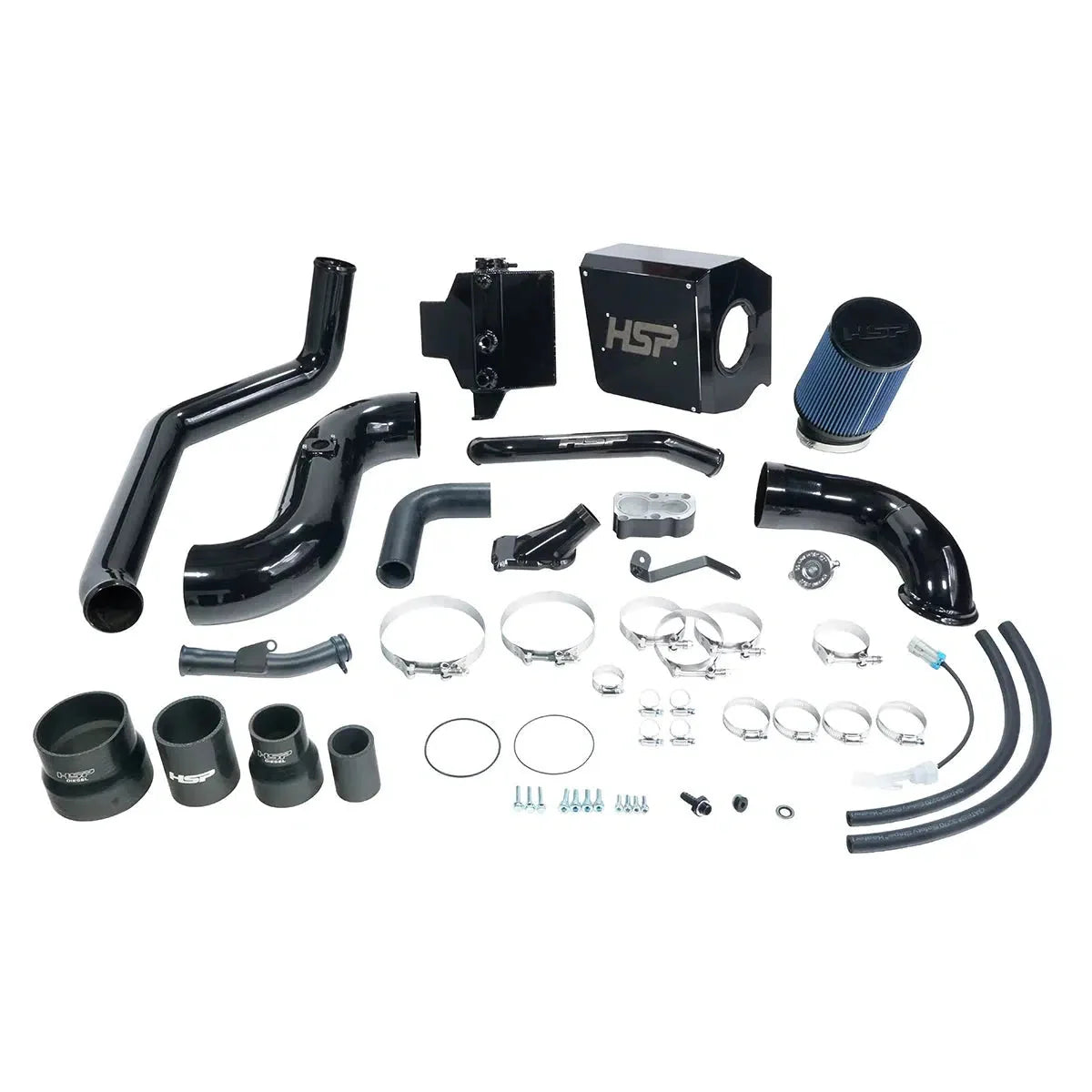 2006-2007 Duramax Deluxe No Bridge / Cold Side Bundle Kit (HSP-D-394-HSP)