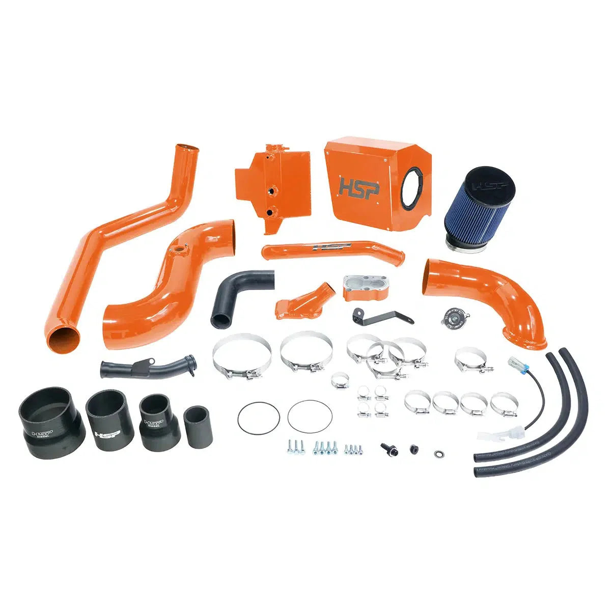 2006-2007 Duramax Deluxe No Bridge / Cold Side Bundle Kit (HSP-D-394-HSP)