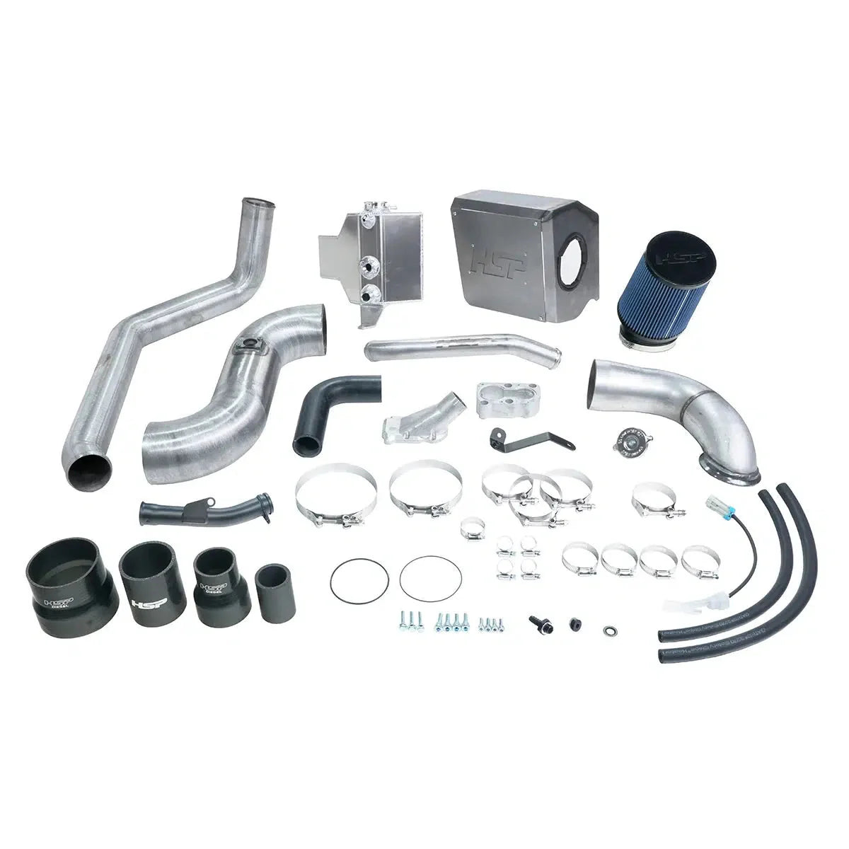 2006-2007 Duramax Deluxe No Bridge / Cold Side Bundle Kit (HSP-D-394-HSP)