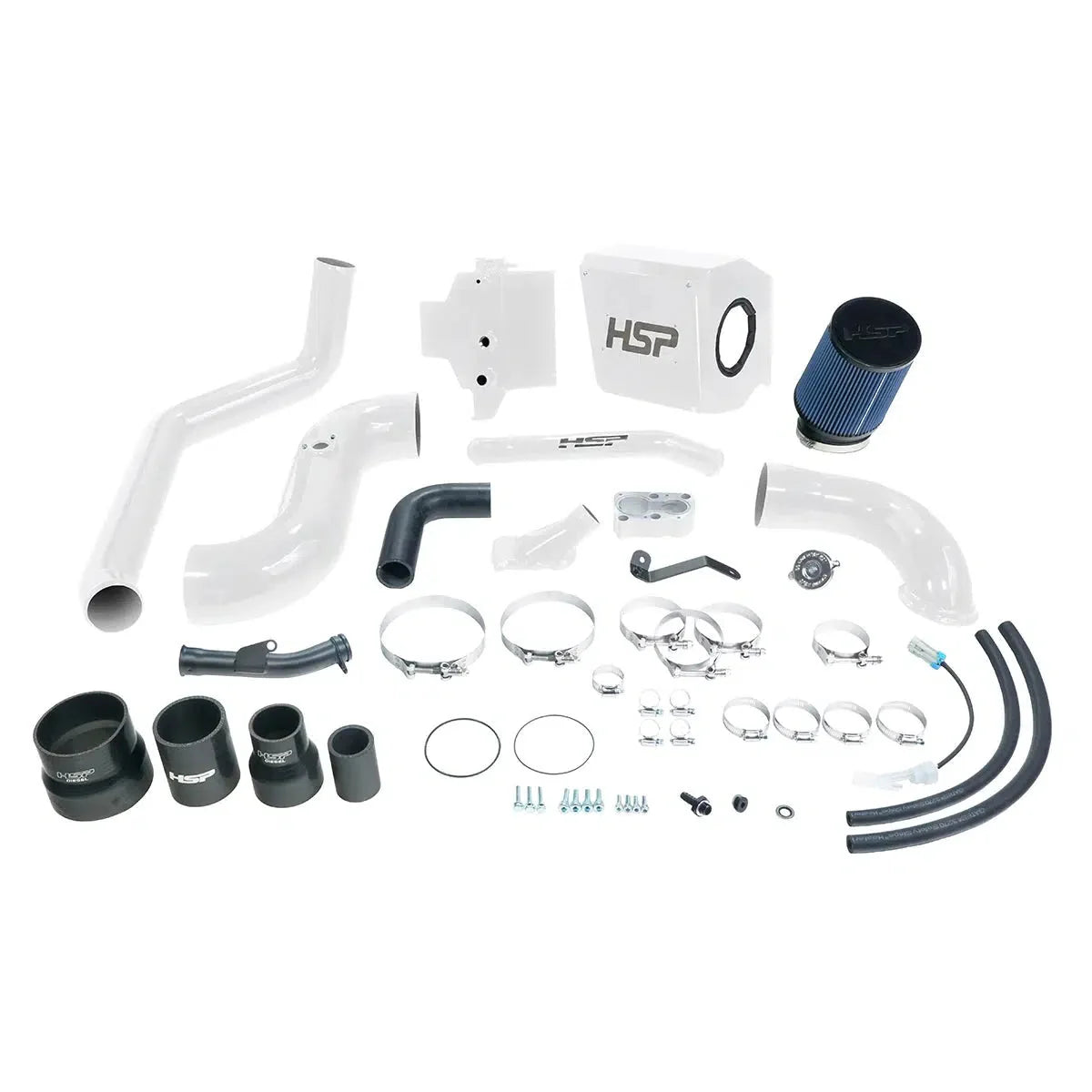 2006-2007 Duramax Deluxe No Bridge / Cold Side Bundle Kit (HSP-D-394-HSP)