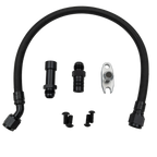 2007.5-2018 Cummins Turbo Oil Drain Line Kit (I67-FLU-A196)