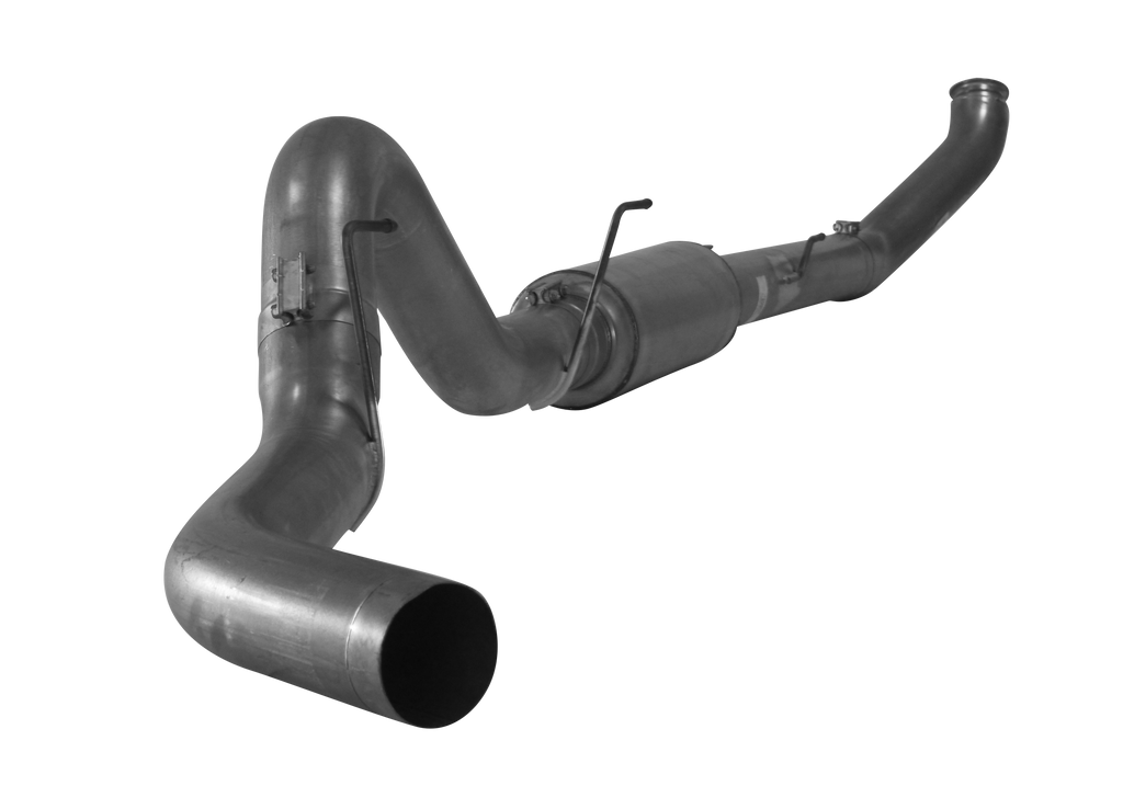 2007.5-2009 Cummins 4" Turbo Back Exhaust w /  Muffler (411013 / 412013)