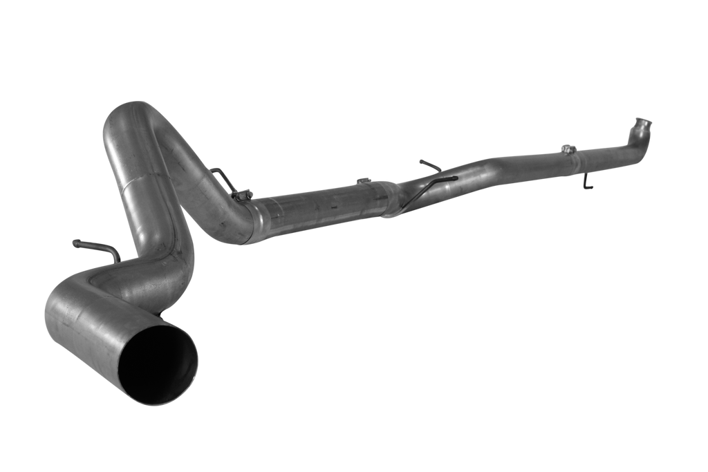 2007.5-2010 Duramax 4" Downpipe Back Exhaust - No Muffler (431011 / 432011)