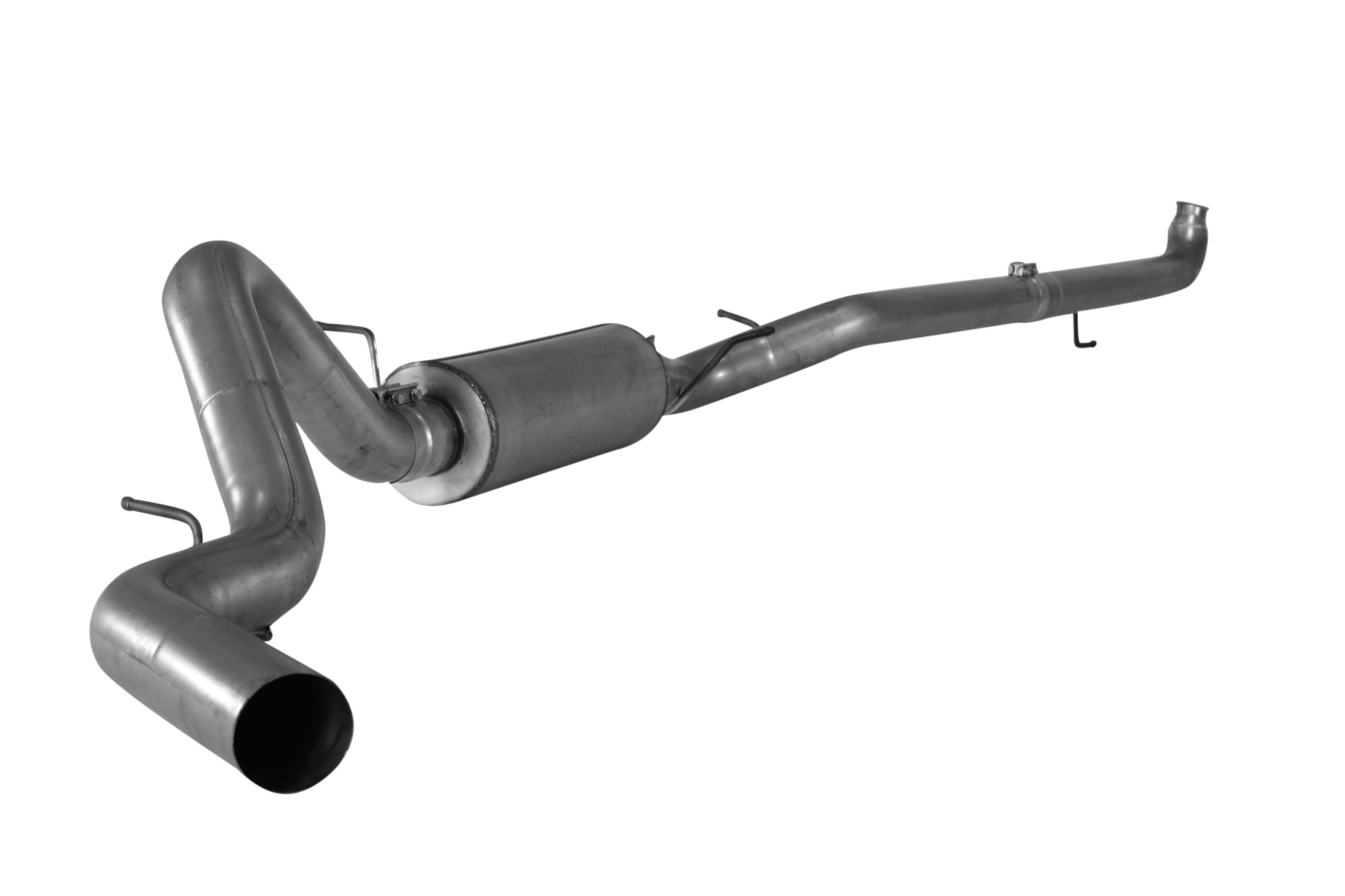2007.5-2010 Duramax 4" Downpipe Back Exhaust System w/ Muffler (431010 / 432010)