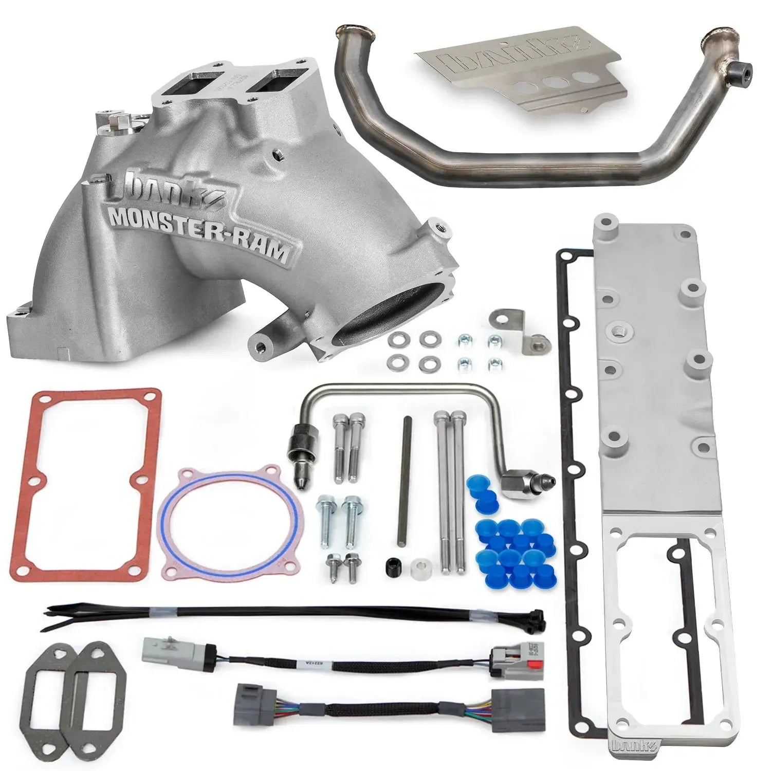 2007.5-2012 Cummins Monster-Ram Intake & Grid Heater Upgrade C&C (42806)