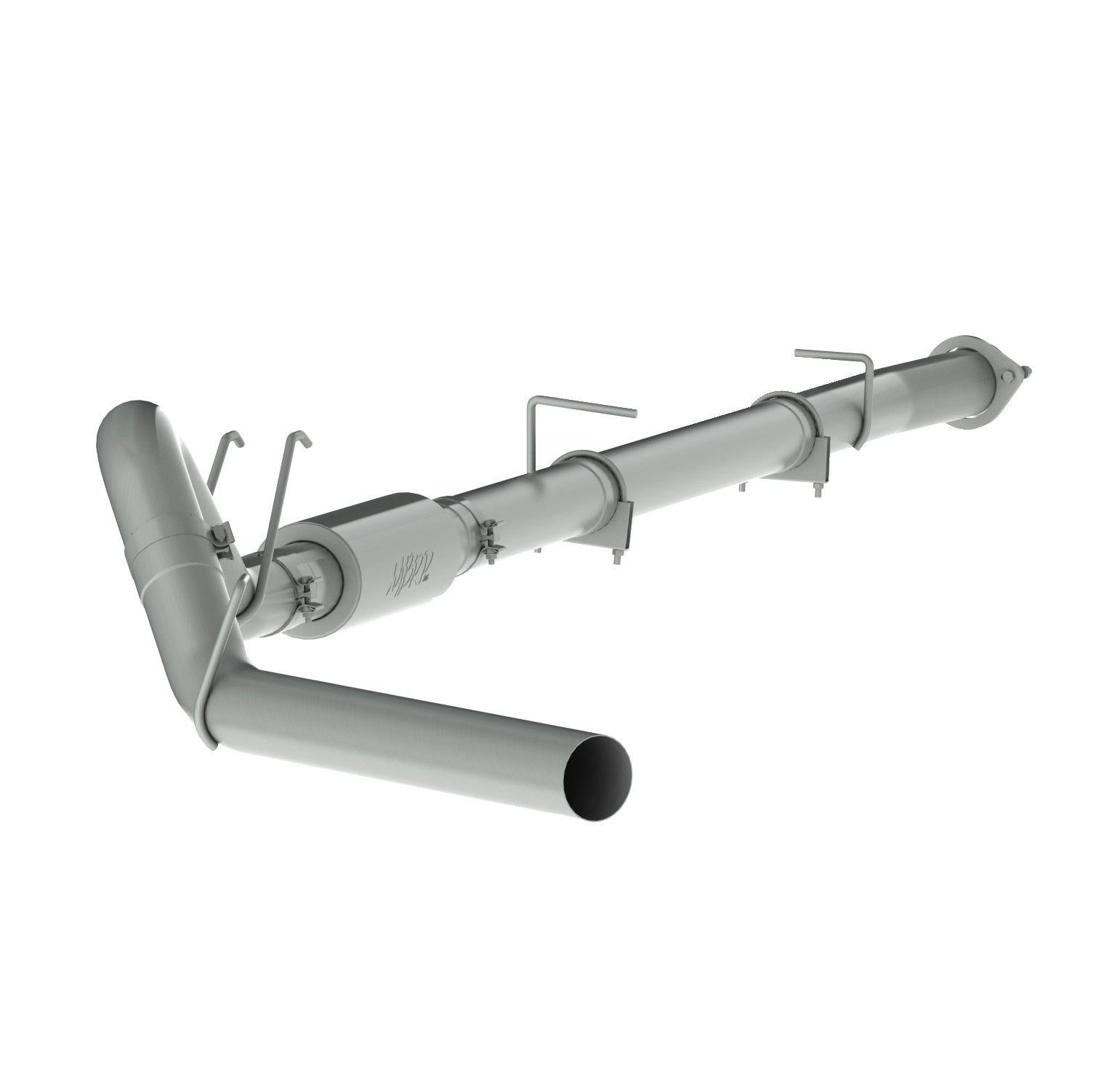 2008-2010 Powerstroke 4" Downpipe Back Exhaust w/ Muffler (C6270P)