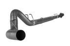 2008-2010 Powerstroke 4" Downpipe Back Race Exhaust - No Muffler (421007 / 422007)