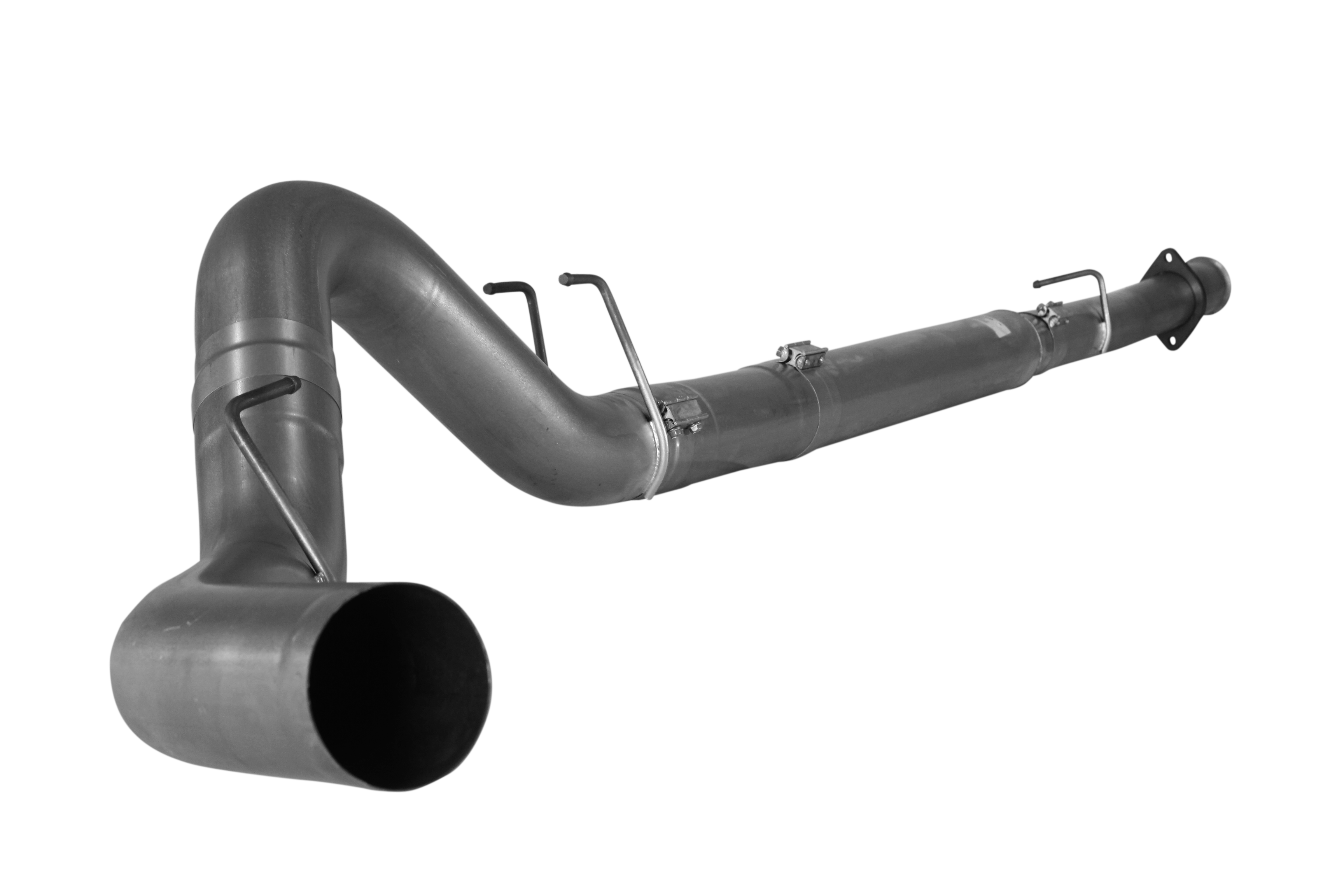 2008-2010 Powerstroke 4" Downpipe Back Race Exhaust - No Muffler (421007 / 422007)