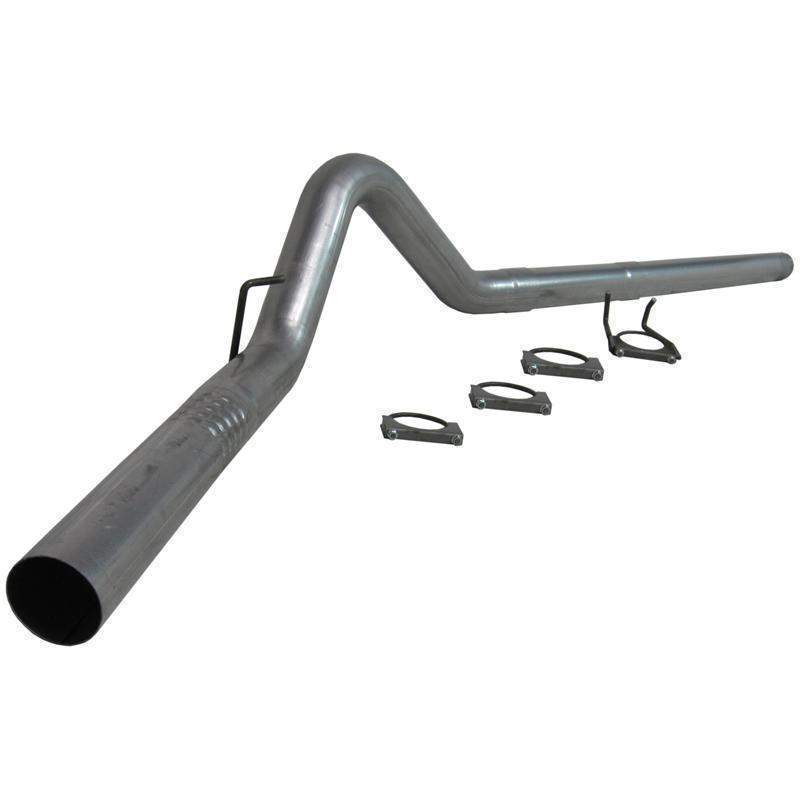2008-2010 Powerstroke 4" Filter Back Exhaust System - No Muffler (S6242P)