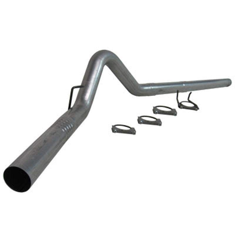 2008-2010 Powerstroke 4" SS Filter Back Exhaust - No Muffler (S6242SLM)