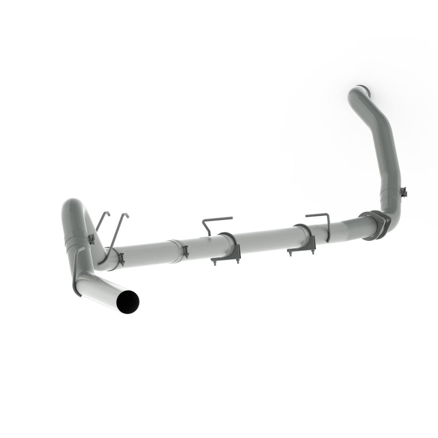 2008-2010 Powerstroke 4" Turbo Back Exhaust - No Muffler (C6241PLM)